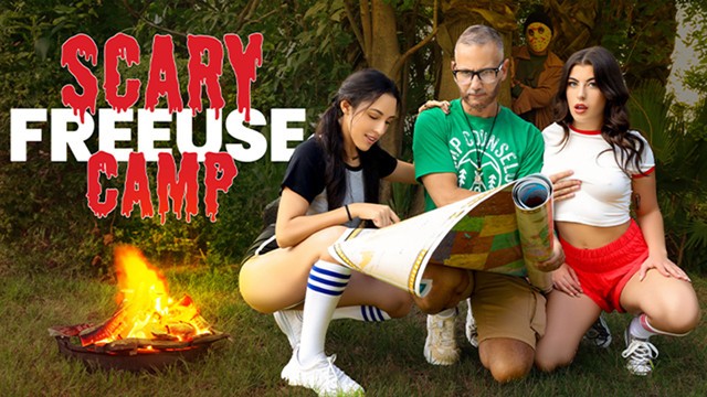 Две девушки удовлетворяют одного мужчину